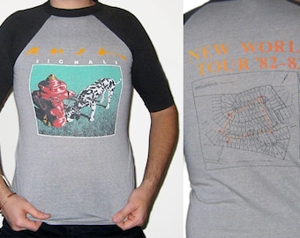 SALE Vintage RUSH - Signals Tour Shirt '82–83 Size M