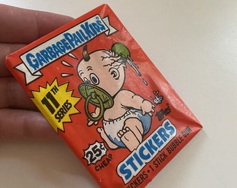 Garbage Pail Kids Cards 11th Series 1987 Unopened Wax Pack OS11 NEW Original Vintage Topps