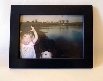 Found Photos - Little Girl with Dog