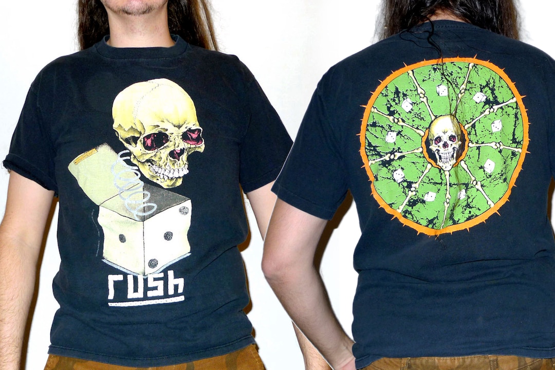 Very Rare Pushead Designed 'jack in the Box' RUSH Roll the Bones
