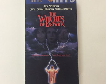The Witches of Eastwick (VHS) Jack Nicholson, Cher, Susan Sarandon, George Miller