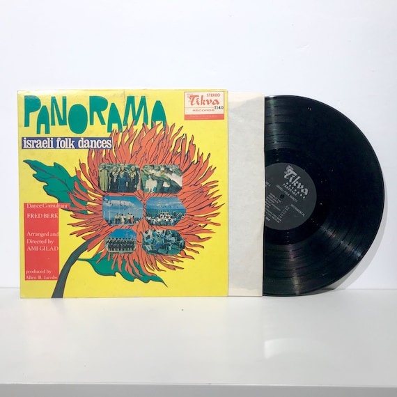 Ami Gilad - Panorama Israeli Folk Dances - Vintage Vinyl LP Record