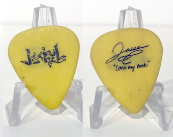 JACKYL Tour Guitar Pick She "Loves My Cock" Jesse James Dupree 1990s