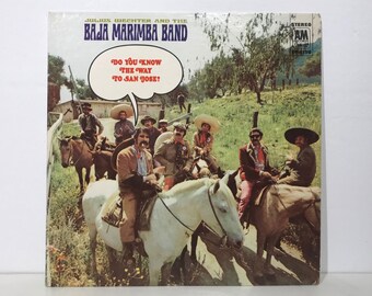 Julius Wechter & The Baja Marimba Band: Do You Know The Way To San Jose? – Vintage Vinyl LP Record 12" (1968)