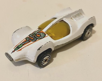 1983 Hot Wheels Speed Seeker Vintage White Snake Tampo 1987 Version