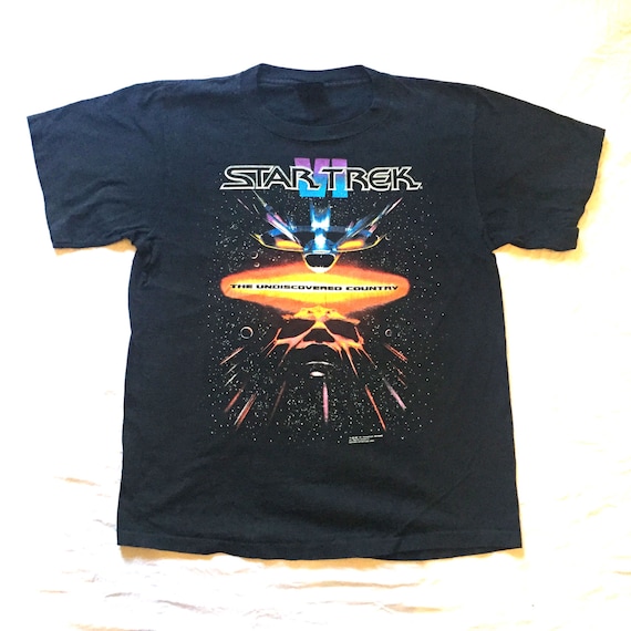 Vintage 1991 STAR TREK VI: The Undiscovered Country T-Shirt