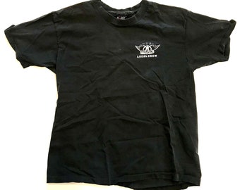 AEROSMITH: Get a Grip Local Crew Concert Tour Shirt 1994 XL