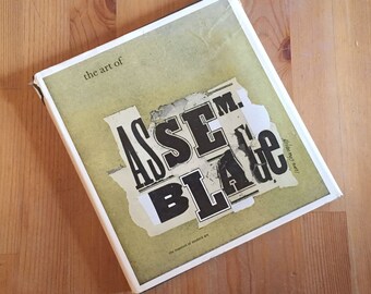 The Art of Assemblage, HC/DC – 1968 by William C. Seitz