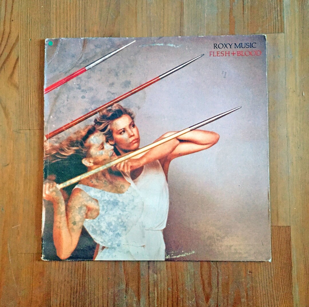 ROXY MUSIC – Flesh + Blood (1980) Vintage Vinyl Album 12