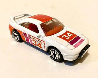 Hot Wheels 1991 Collector #233 Toyota MR2 Rally White Die Cast 1:64 Ultra Hots