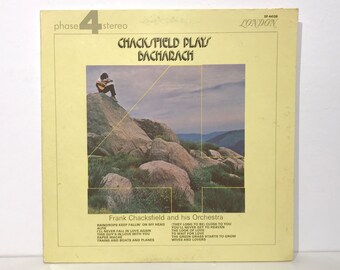 Frank Chacksfield + Orchestra "Plays Bacharach"  – Vintage Vinyl LP Record 12" (1971)