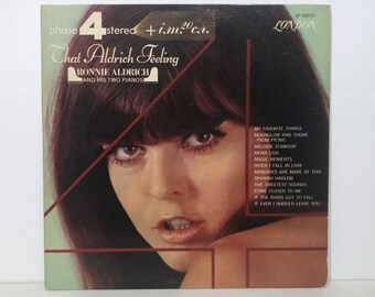 Ronnie Aldrich & His 2 Pianos: That Aldrich Feeling – Vintage Vinyl LP Record 12" (1965)