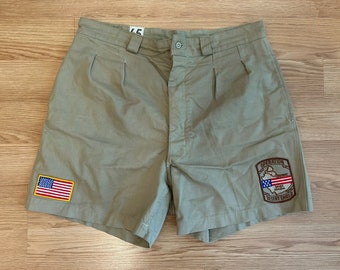 Desert Shield Storm Societe Ariel Aizenay France Shorts USA Military Surplus 34” Hot Pants Bunk Shorts