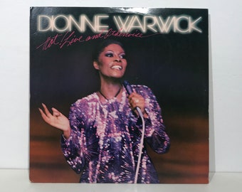 Dionne Warwick: Hot ! Live And Otherwise – Vintage Vinyl LP Record 12" (1981)
