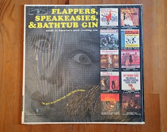 Various - Flappers, Speakeasies & Bathtub Gin (1961) Vintage Vinyl Record