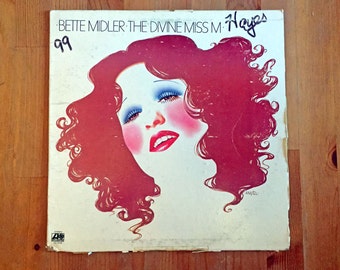 BETTE MIDLER – The Divine Miss M (1972) Vintage Vinyl 12"