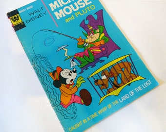 Walt Disney MICKEY MOUSE (and Pluto) #143 Comic Book (1973) Gold Key