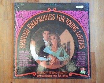 Midnight String Quartet – Spanish Rhapsodies For Young Lovers (1967) Vintage Vinyl 12"