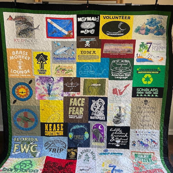 T Shirt Blanket Etsy