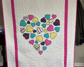 Memory Quilt  "You are my Heart" - DEPOSIT ONLY