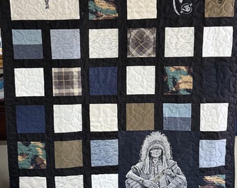 Memory Quilt made from Loved Ones clothing - DEPOSIT ONLY