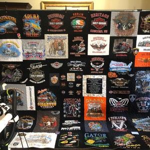 T Shirt Quilt Memory Quilt  - Deposit Only