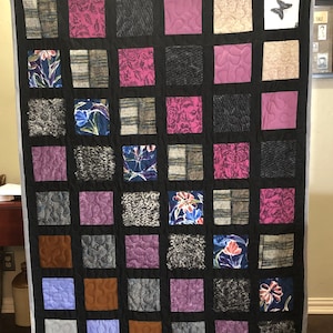 Memory Quilt made from Loved Ones clothing - DEPOSIT ONLY