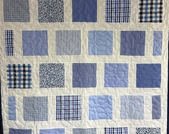 Off-set Square Memory Quilt - DEPOSIT ONLY