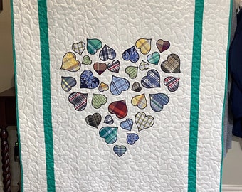 Grief Quilt  "You are my Heart" - DEPOSIT ONLY