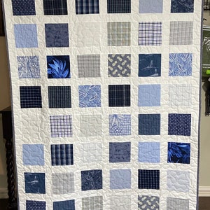 Memory Quilt made from Loved Ones clothing - DEPOSIT ONLY
