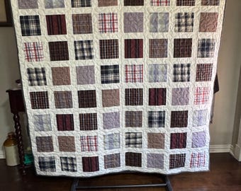 Memory Quilt made from Loved Ones clothing - DEPOSIT ONLY
