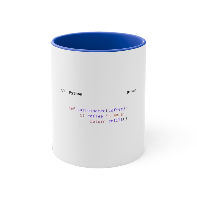 Koffiemok met Python-thema | Grappige koffiemok voor programmeurs | Cadeau voor codeer- en STEM-liefhebbers afbeelding 9