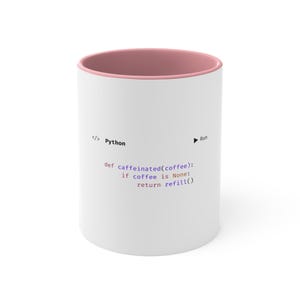 Koffiemok met Python-thema | Grappige koffiemok voor programmeurs | Cadeau voor codeer- en STEM-liefhebbers afbeelding 13