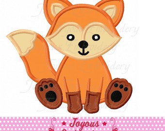 Fox Applique,Fox Embroidery,Machine Embroidery Design NO:2193