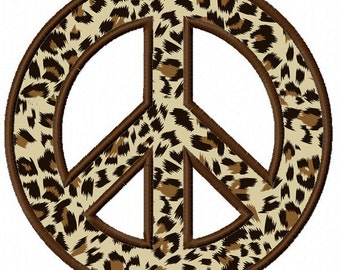 Peace Applique,Peace Embroidery,Machine Embroidery,Embroidery Design