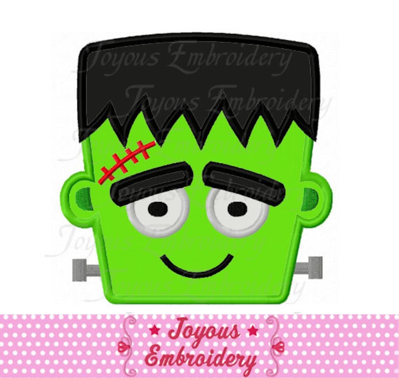 Instant Popular Download Direct store Halloween Frankenstein Embroid Applique Machine