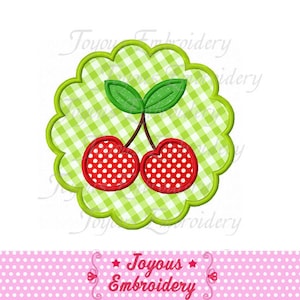 Cherry Applique Embroidery Design,Cherry embroidery,fruit applique design NO:1534