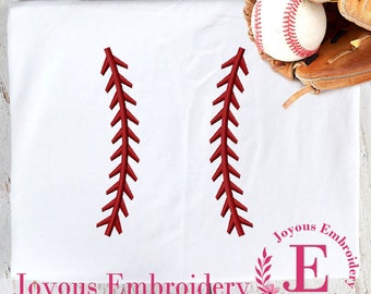 Baseball Stitches Embroidery,Baseball Embroidery Design,10 Sizes Baseball Embroidery,Machine Embroidery Design