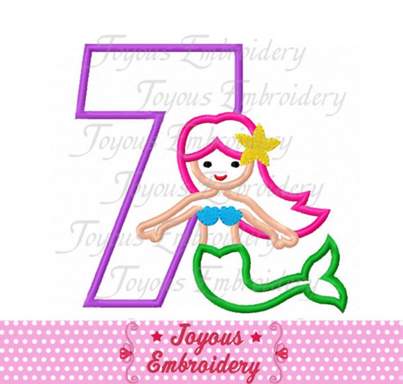 Free Free 171 Mermaid Number 7 Svg SVG PNG EPS DXF File