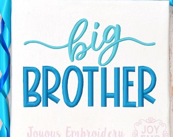 Big Brothday Embroidery,Brother Embroidery design,Machine embroidery,embroidery design