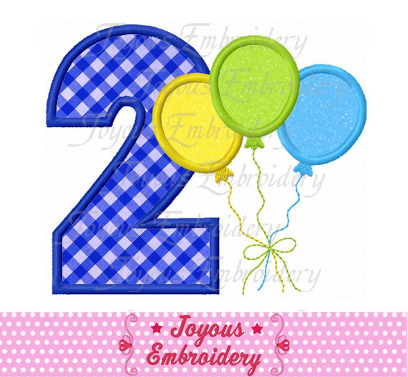 Instant download balloon applique jessecmault design2nd  etsy