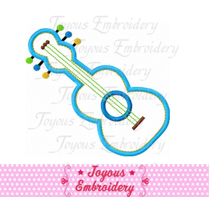 Instant Download Guitar Embroidery Applique Design NO1629 Etsy