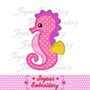 Seahorse Applique Embroidery,SeaHorse Embroidery File,Machine Embroidery Design NO:1496