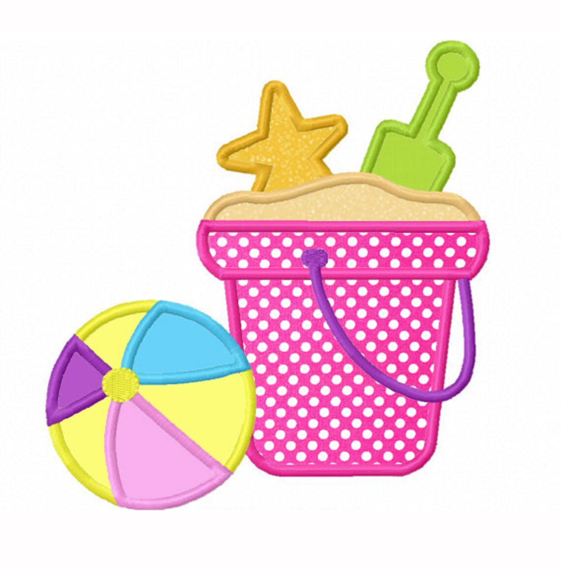 Instant download beach ball applique machine embroidery design  etsy Instant download beach ball applique machine embroidery design  etsy