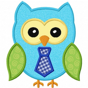 Owl Applique,Owl Embroidery,Machine Embroidery Design,Instant Download File NO:1294