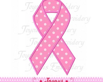 Instant Download Awareness Ribbon Applique Machine Embroidery Design NO:1763