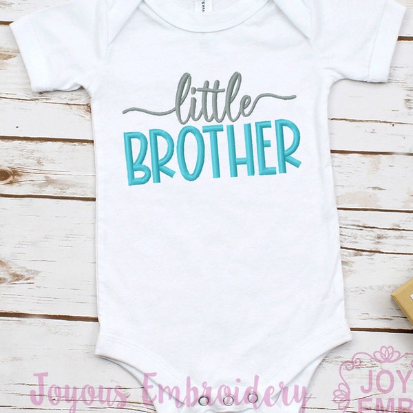 Little Brother Embroidery,Brother Embroidery Design,Machine Embroidery Design,Embroidery File