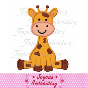 Giraffe Applique,Giraffe Embroidery,Machine Embroidery Design,Instant Download file NO:2357