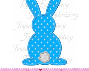 Easter Bunny Applique Embroidery,Bunny Machine embroidery,Easter applique design NO:1679