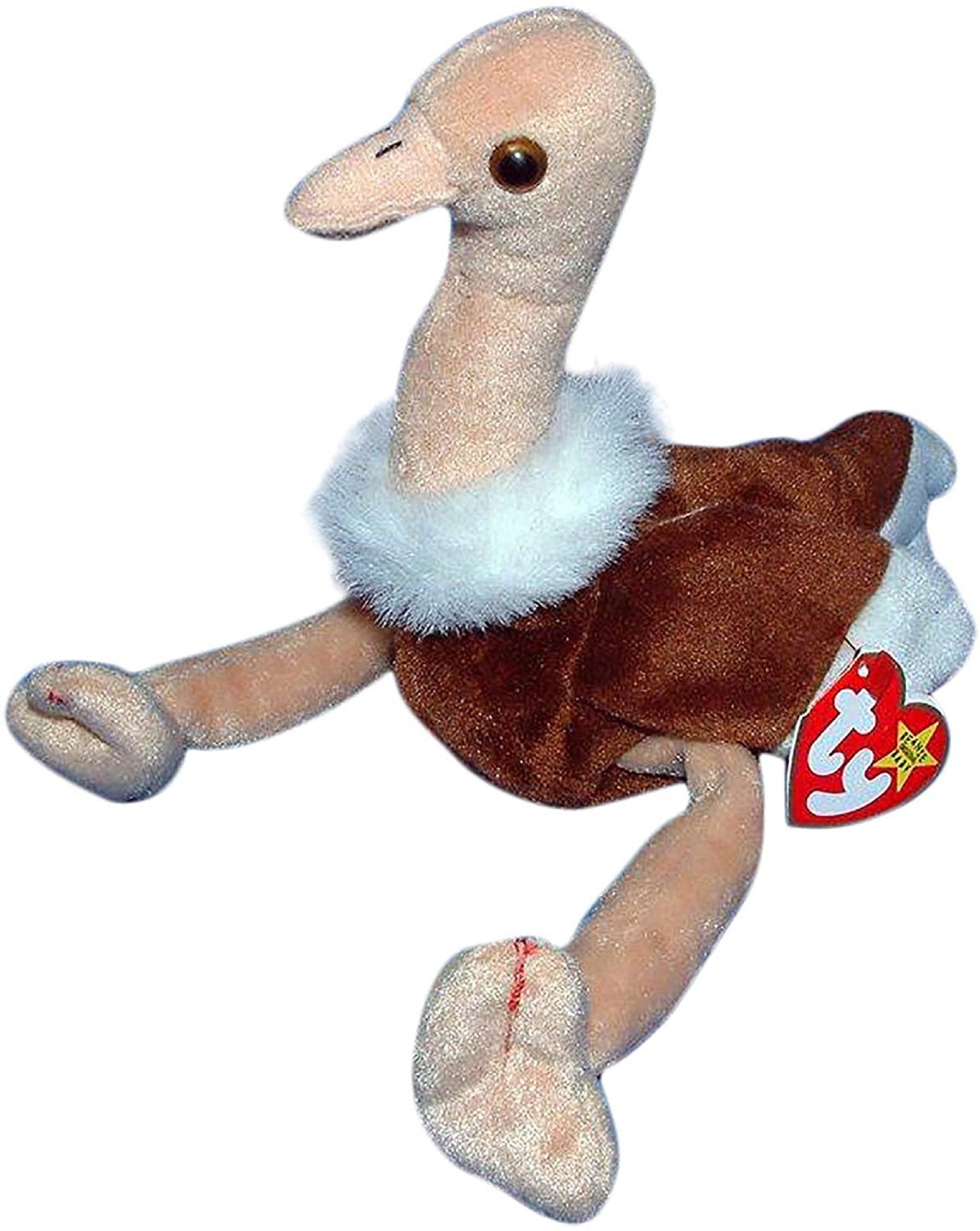 Ty Beanie Babies Stretch the Ostrich Etsy